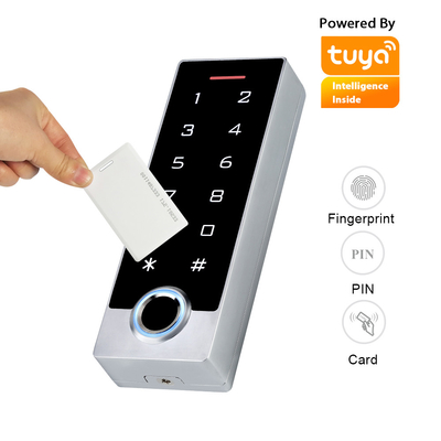 بطاقة RFID البيومترية نظام التحكم في الوصول إلى الباب الذي يعمل باللمس