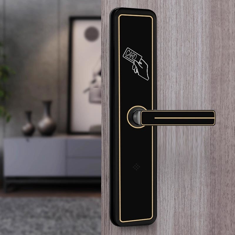 فندق Smart RFID Card Swipe Door Lock T5557 / M1 Card Key Lock System