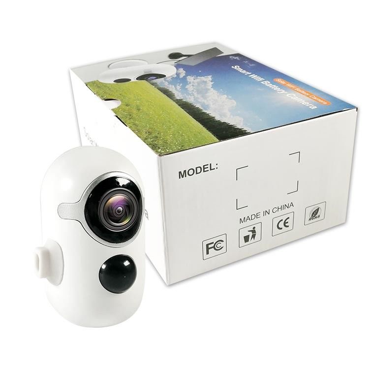 كاميرا Ip خارجية تعمل بالطاقة الشمسية H.264 مع اتجاهين لتسجيل الصوت والفيديو