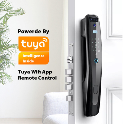 Tuya Smart Fingerprint Smart Lock قفل باب التعرف على الوجه مع Wifi