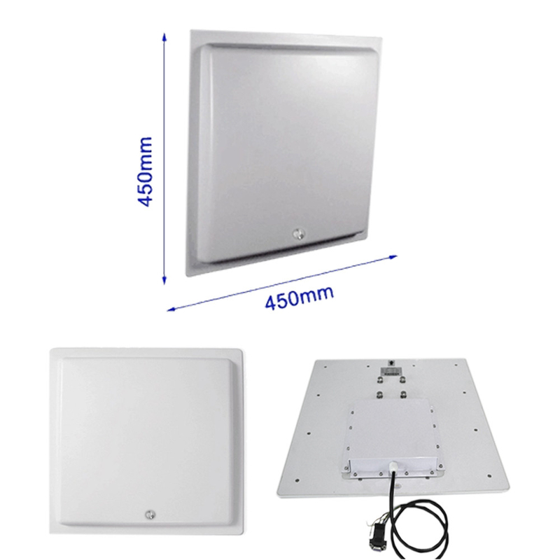 Linux IP67 15m طويل المدى UHF RFID Reader USB TCP WIFI لإدارة مواقف السيارات