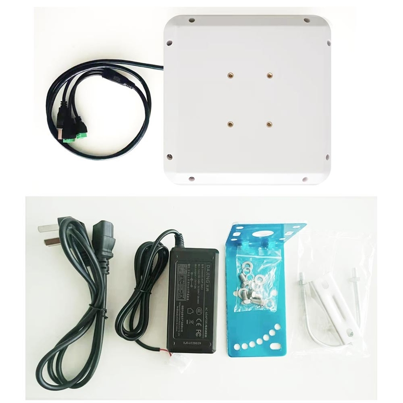 RS485 RJ45 RS232 UHF RFID Card Access Control 8-15M طويلة المدى