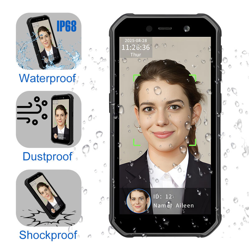 TIMY HF2 Portable Palm Vein Biometric Attendance Scanner PVR Terminal Built-in Battery 4G LTE 2G 3G Multi-Band