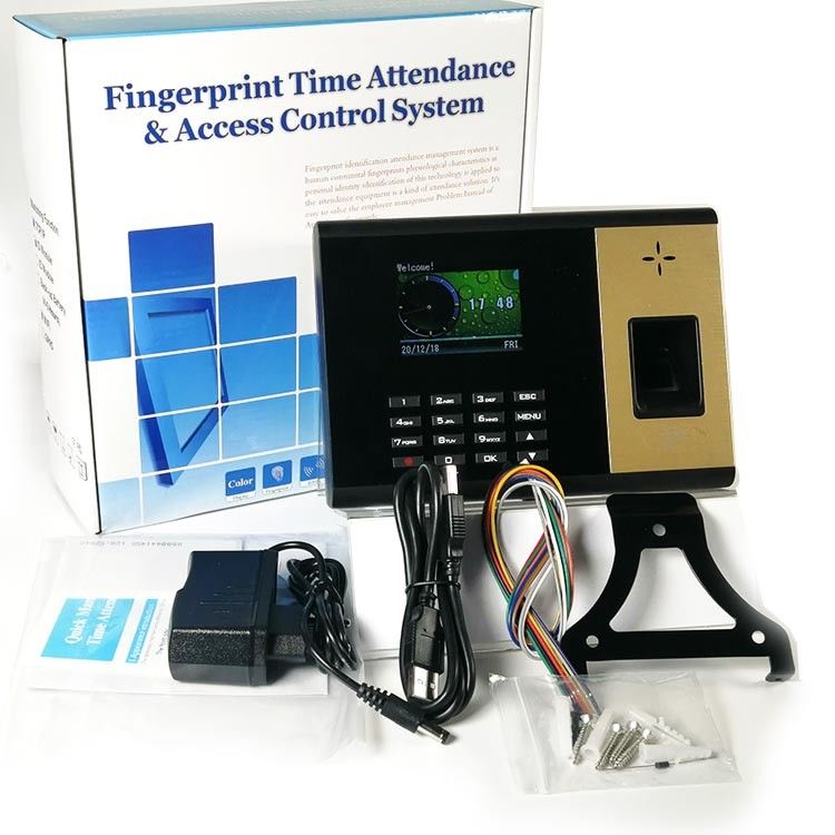 جهاز حضور بصمة الموظف عبر الرسائل القصيرة TCP IP Ethernet