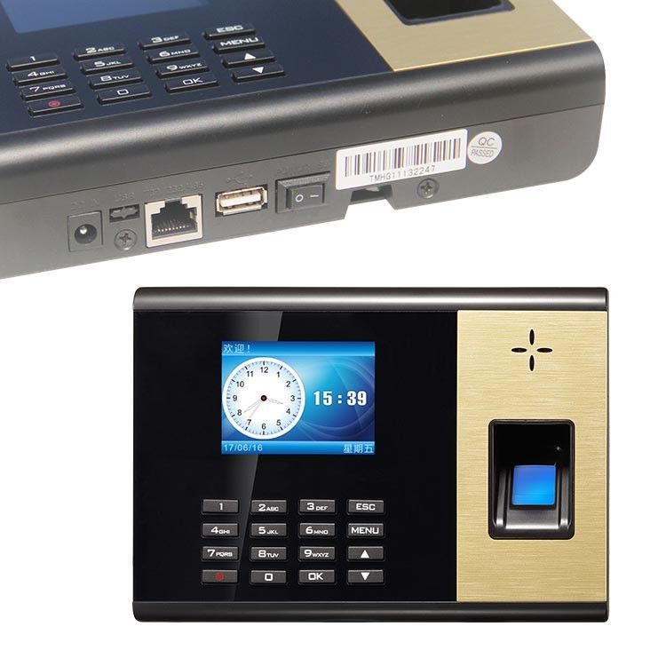 بطاقة SIM جي بي آر إس 2.8 بوصة بصمة الإبهام نظام الحضور