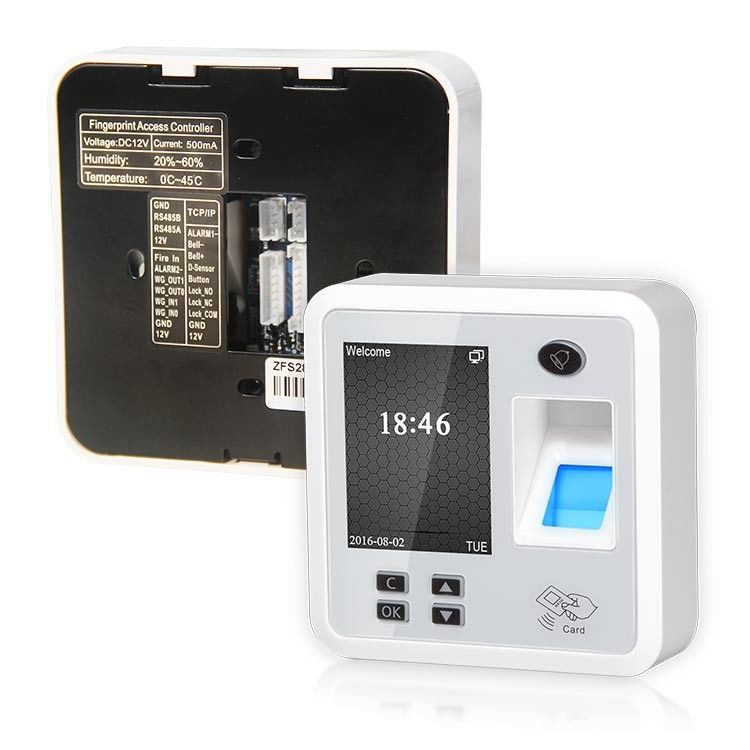 Tcp Ip Wifi Black TFS28 12V 0.2s بوابة 125 ميجا هرتز بطاقة التحكم في الوصول ببصمة الإصبع