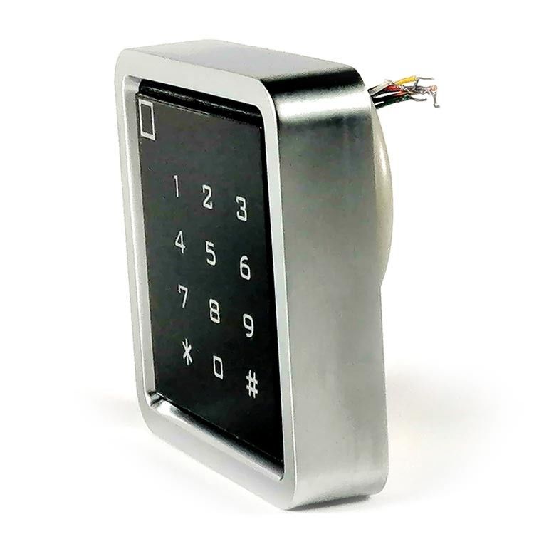 قارئ الباب الزجاجي 13.56 ميجا هرتز نظام التحكم في الوصول إلى بطاقة RFID