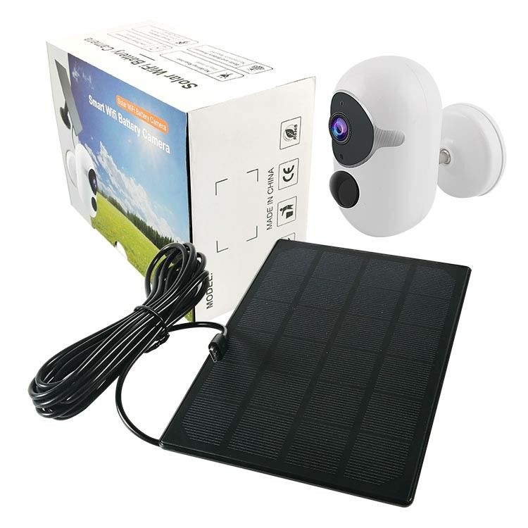 IP66 Solar Smart Home Security Mini WiFi Cam مع انخفاض استهلاك الطاقة