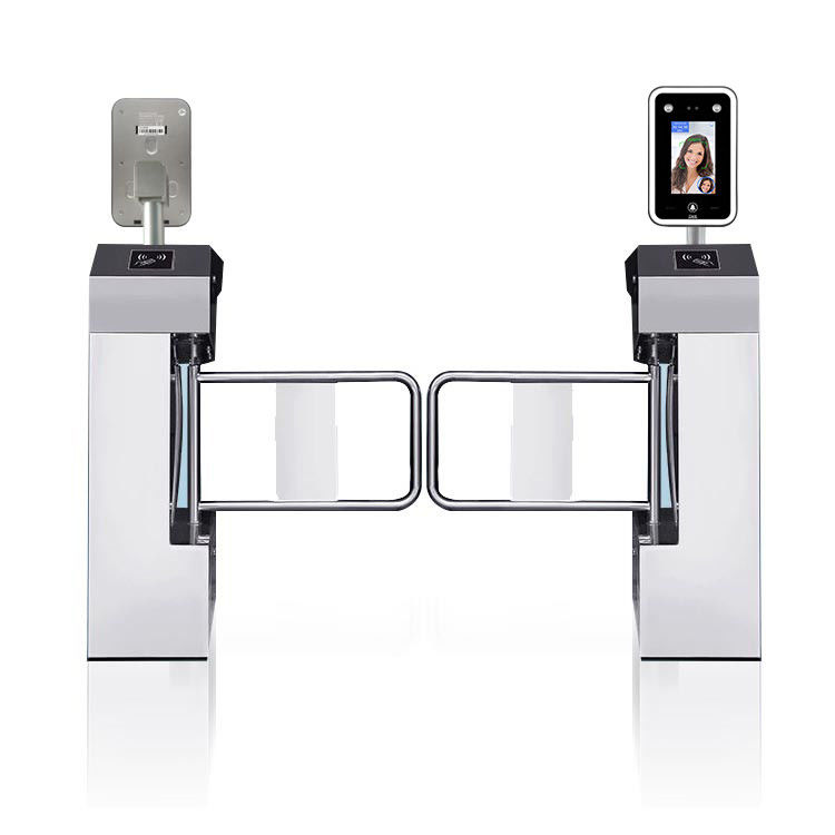 TCP IP Cloud Free Face Recognition Attendance Machine Biometric Gate Access System. نظام الوصول إلى البوابة البيومترية