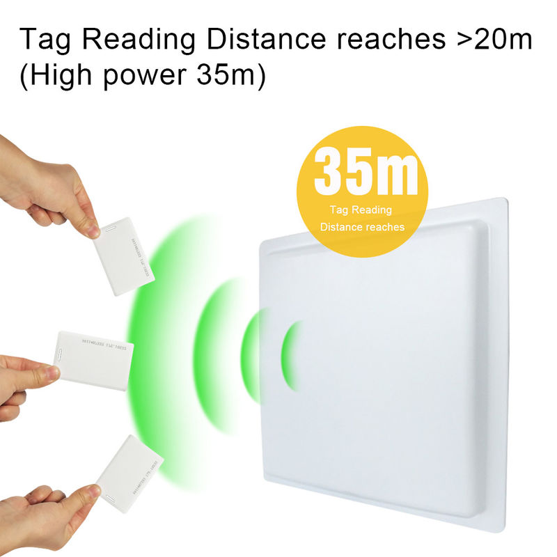 ISM 902 928MHz بطاقة RFID التحكم في الوصول إلى الترددات العالية للقراءة لمسافات طويلة