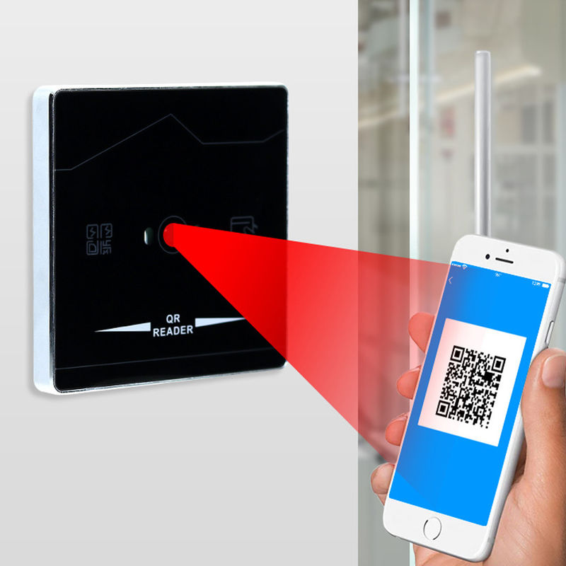 TCP IP RS485 Wiegand RFID التحكم في الوصول إلى بطاقة QR Code USB 125 كيلو هرتز قارئ Rfid