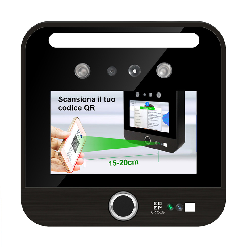 DCC Eu Digital QR Code EU Green Pass Scanner Reader التعرف على الوجه شهادات C19