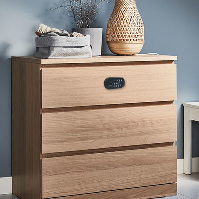 الكهربائية Tuya قفل ذكي بطاقة RFID كلمة المرور بصمة البيومترية لدرج الخزانة