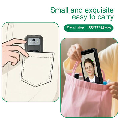 جهاز التعرف على الوجه المحمول الخارجي بنظام Android 4G لحضور وانصراف الموظفين