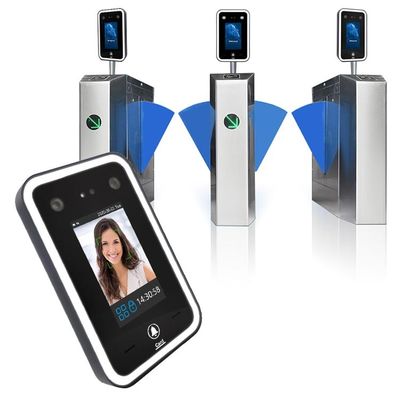 نظام التحكم في الوصول للتعرف على الوجه RoHS مع شاشة لمس 4.3 بوصة