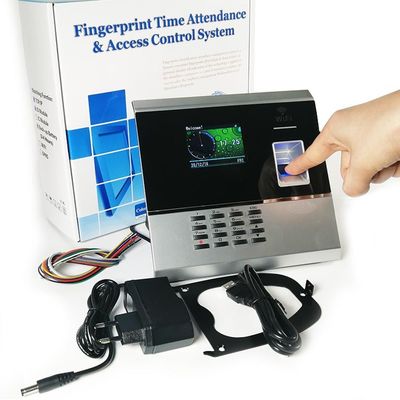 شاشة LCD SIM واي فاي Wireless 1.25kg بصمة الحضور آلة