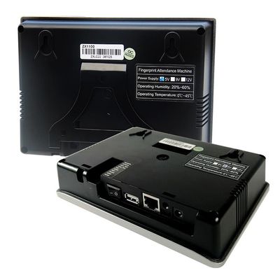 LCD البيومترية بصمة الوقت على مدار الساعة آلة الانطباع الإبهام للمكتب