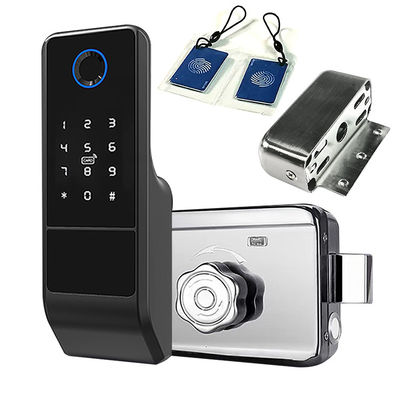 Tuya Smart Wifi Electronic Home Fingerprint Door Lock مع التطبيق