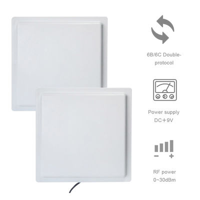 قارئ RFID UHF المضاد للتزوير مع واجهة هوائي Wiegand 485 المقاومة للماء