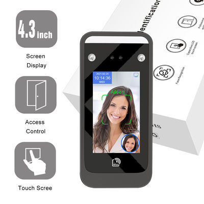 3m Wiegand 34 آلة للتعرف على الوجوه التحكم الذكي في الوصول للحضور