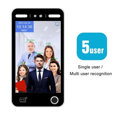 نظام التحكم في الوصول للتعرف على الوجه بصمة الإصبع الحيوية AI للحضور