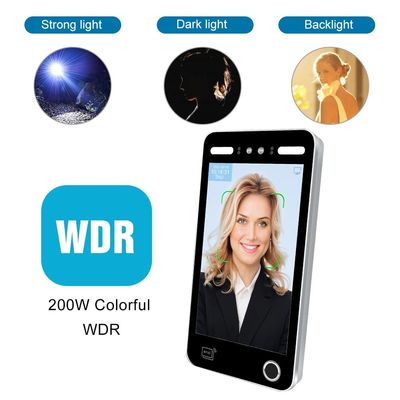 نظام التحكم في الوصول للتعرف على الوجه بصمة الإصبع الحيوية AI للحضور