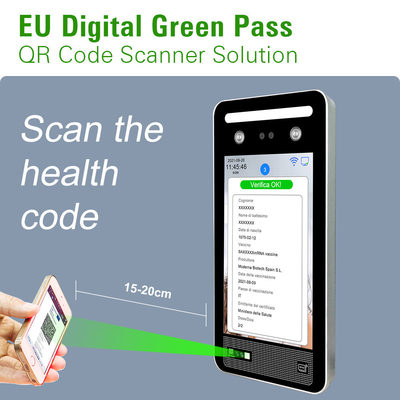 Linux 3.10 EU Green Pass Scanner التحكم في الوصول إيطاليا Green Pass Reader